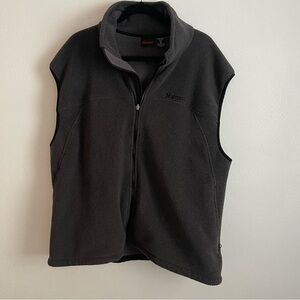 Marmot Men’s Polartec Fleece Vest Size extra large GUC zip up